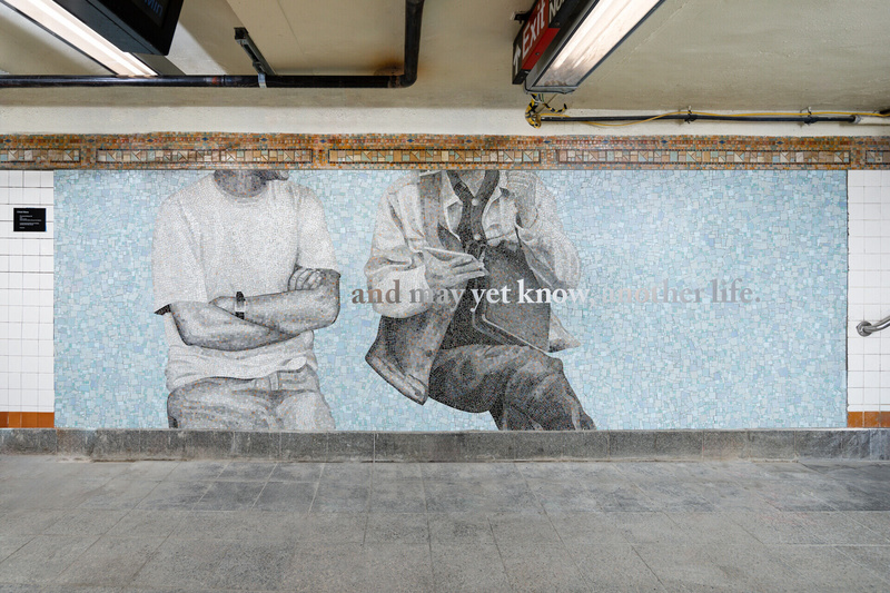 Metropolitan/Lorimer Street subway mosaic