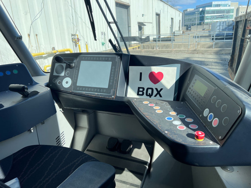 Abandoned BQX train car interior