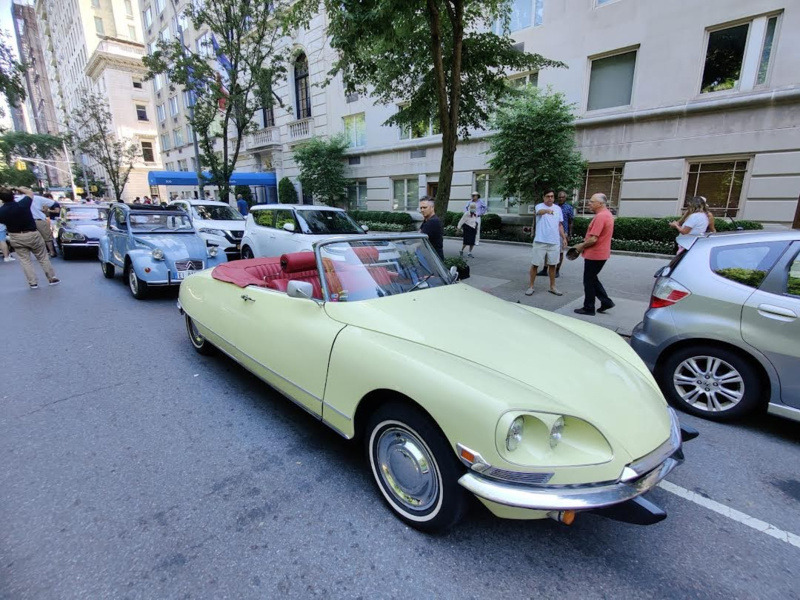 Citroen Cars parked on the side of the road