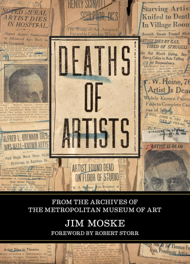 Deaths of Artist Book cover