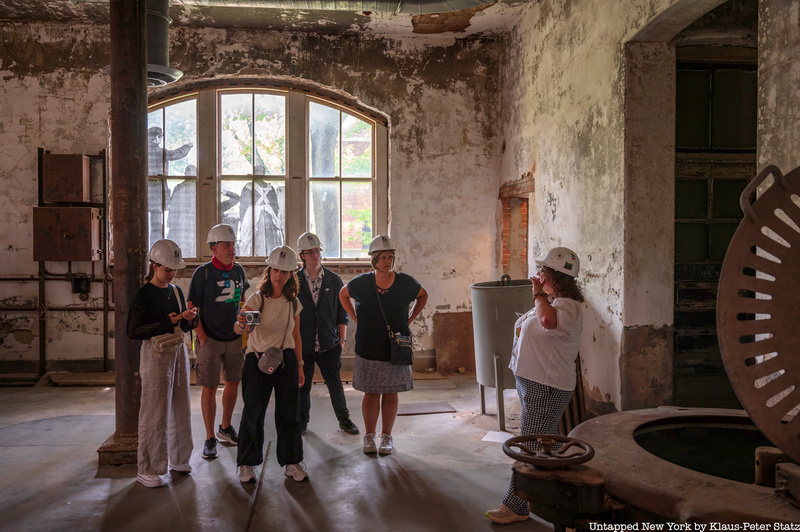 Ellis Island hard hat tour