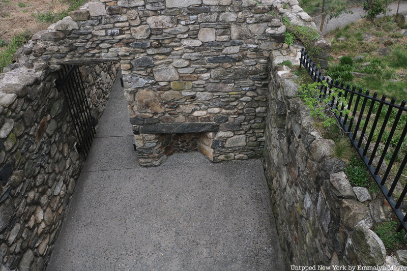 COTTAGE AT THE IRISH HUNGER MEMORIAL IN NYC