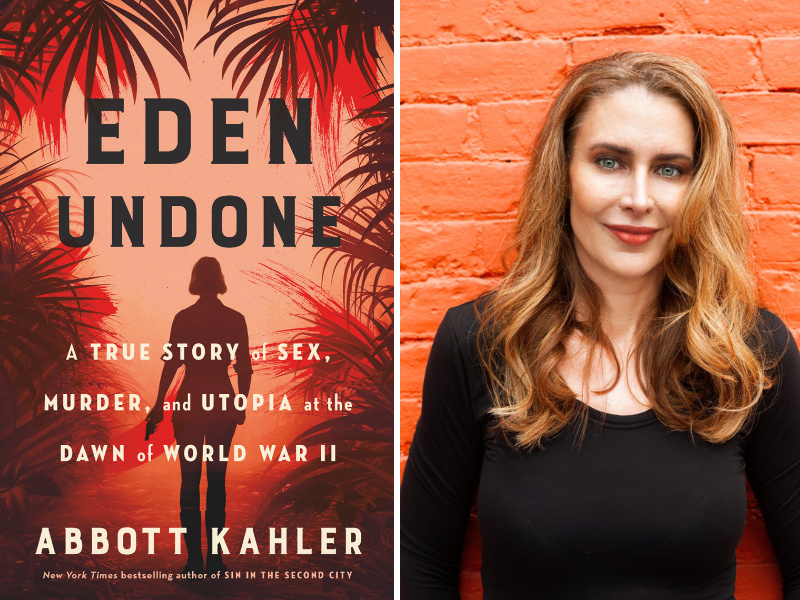 Eden Undone Book Cover and Author Headshot