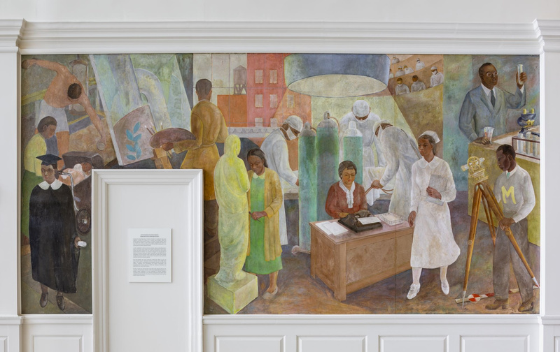 WPA Mural at Harlem Hospital