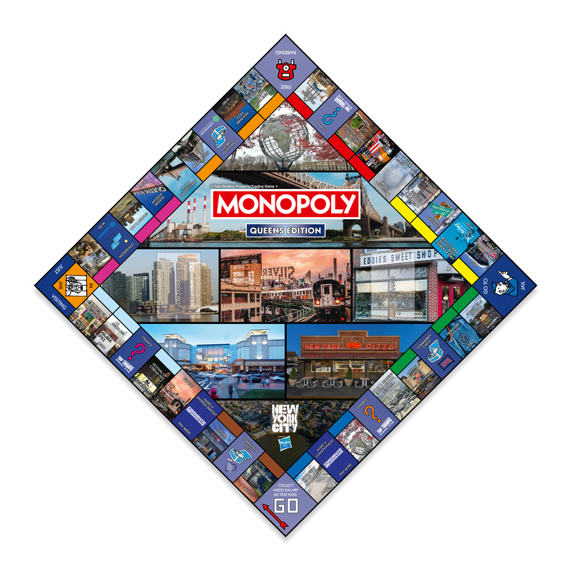 Queens monopoly board