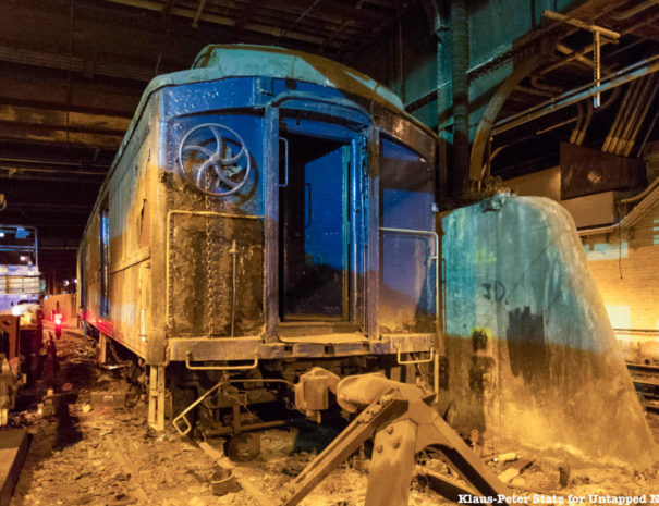 FDR Train car below Grand Central