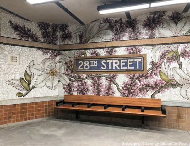 28th-Street-MTA-Art-and-Design-Nancy-Blume-Roaming-Underfoot-Flower-Mosaics-NYC-14 (1)