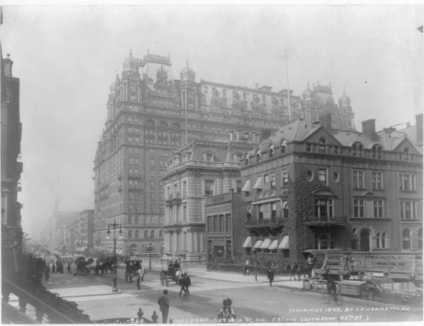 Waldorf-Astoria-Original-hotel-34th-Street-5th-Avenue-Historic-Vintage-Photo-NYC