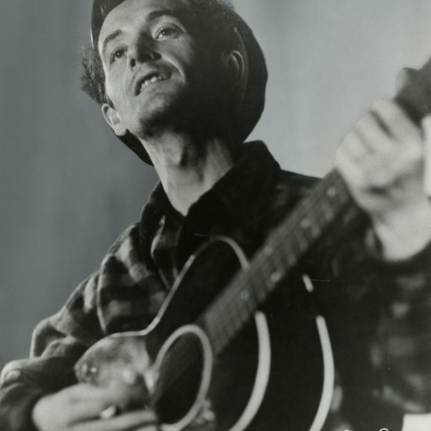 Woody Guthrie: People Are the Song Exhibit — at The Morgan