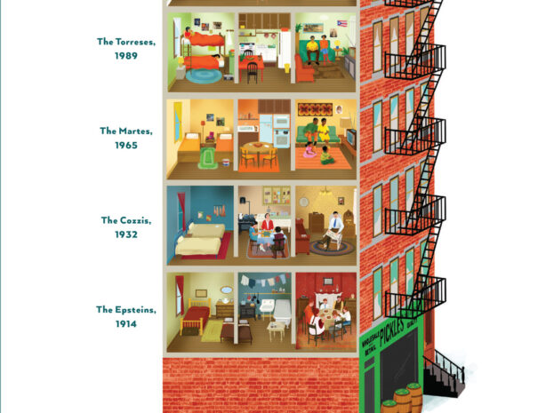 Five Stories picture book illustration