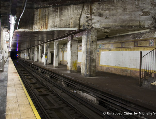 NYC Underground Subway Tour-Chambers Street Station