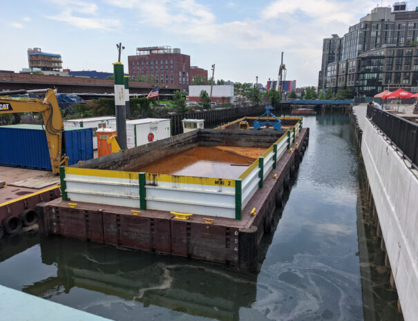 Barge on the Gowanus Canal