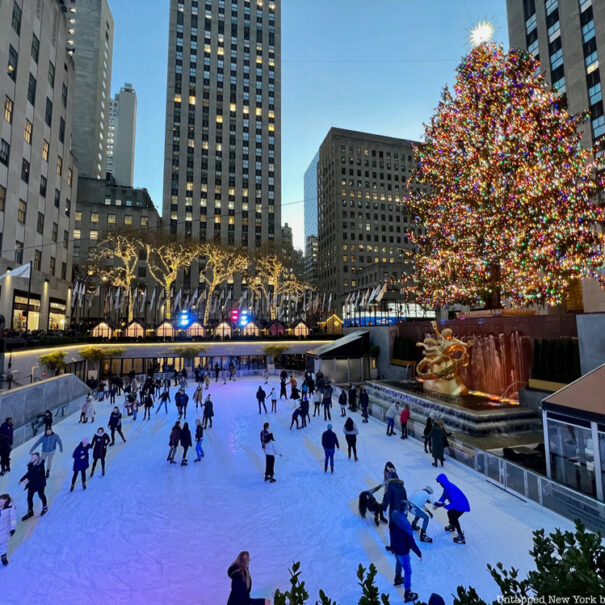 Rockefeller Center Christmas tree in New York