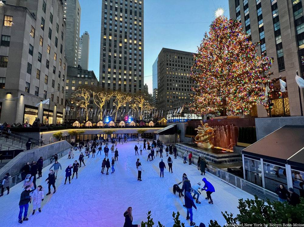Rockefeller Center Christmas tree in New York