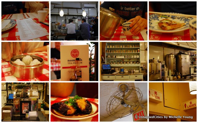 Selection of images from Nom Wah Tea Parlor in Chinatown