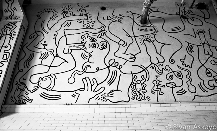 Keith Haring mural
