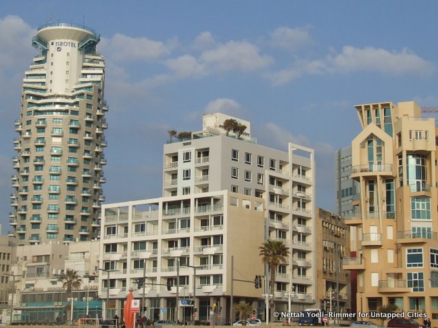 New seafront development in Tel Aviv