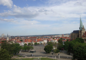 The Erfurt Skyline from the Citadel