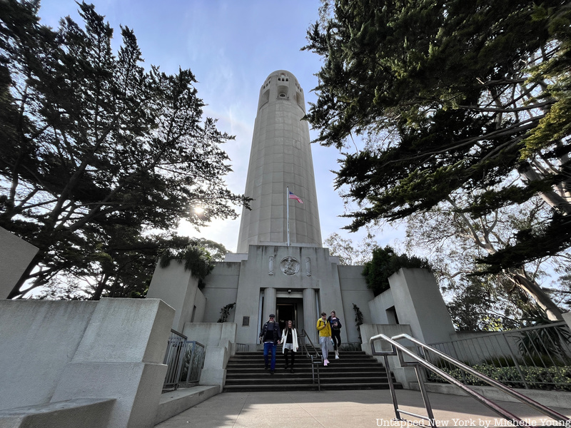 Coit Tower entrance