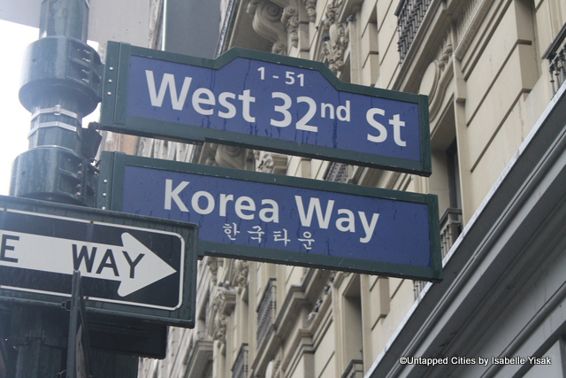 Korea Way street sign