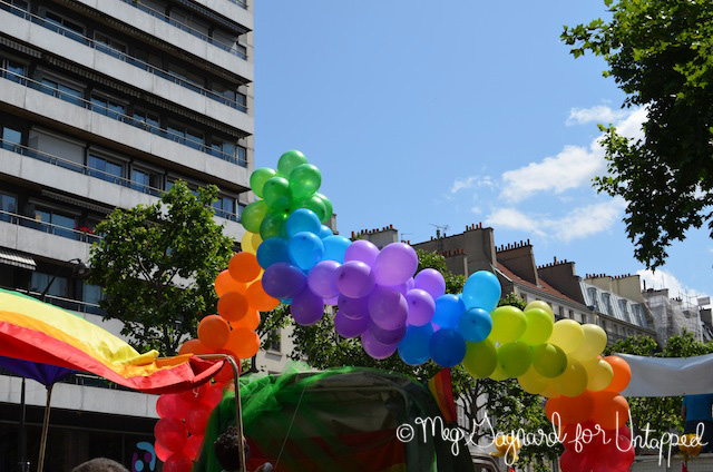 Gay Pride, Paris, Marché des fiertés