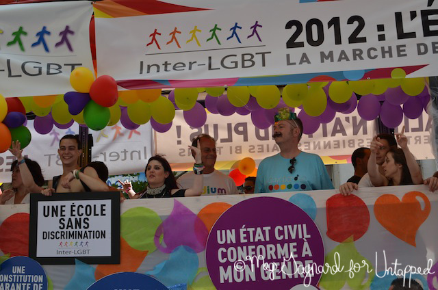Gay Pride, Paris, Marché des fiertés