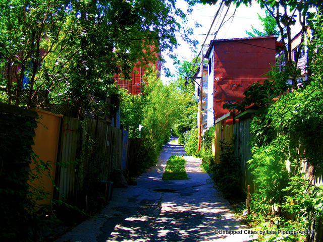 Plateau Mont-Royal Alleyway_Montreal_Untapped Cities_Lea Plourde-Archer