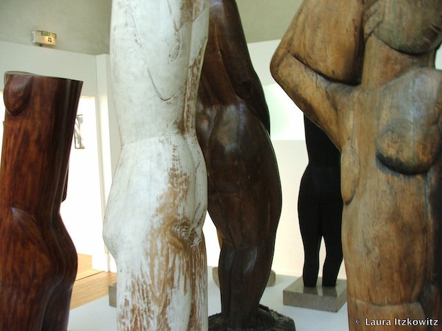 Musée Zadkine wooden sculptures