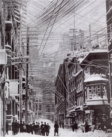 The Great White Hurricane of 1888: The Storm That Put NYCs Wires  Underground