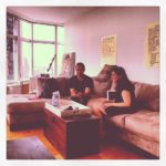 Paris-based cartoonist David Cessac stops by the HQ for an interview with Laura, the arts editor