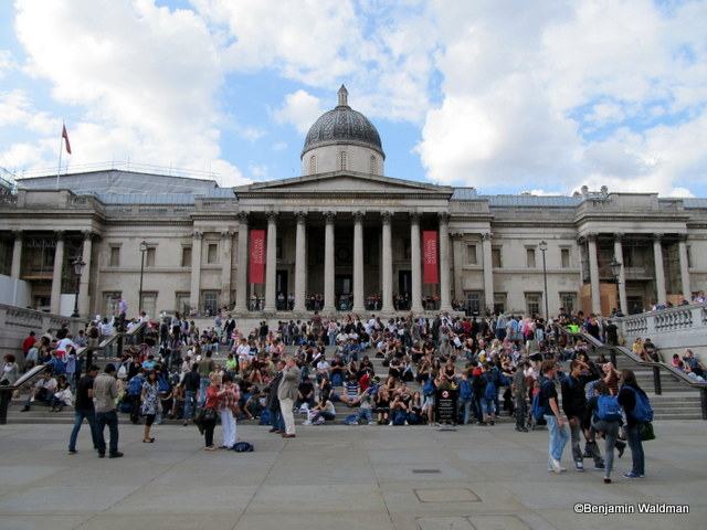 Untapped Cities - The Standard Units in Trafalgar Square, London