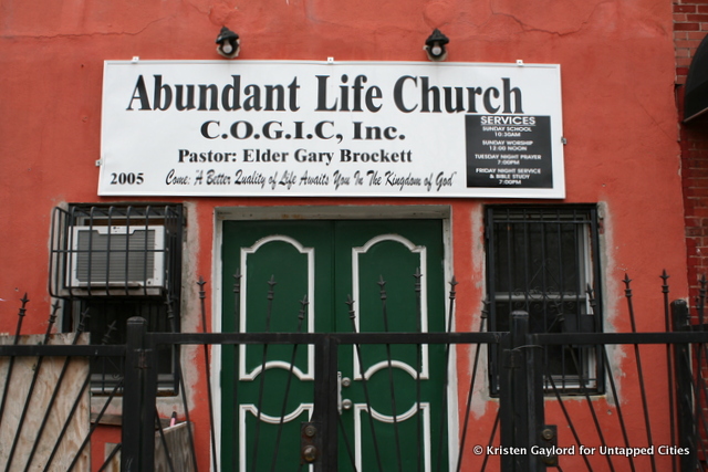 ...Abundant Life Church at 2005 Fulton Street...