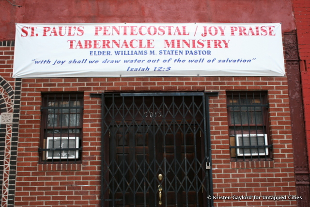 ...St. Paul's Pentecostal / Joy Tabernacle Ministry at 2013 Fulton Street...