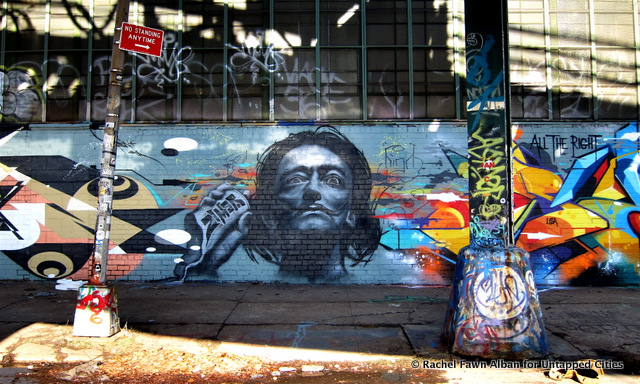 Salvador Dali mural by Zimer