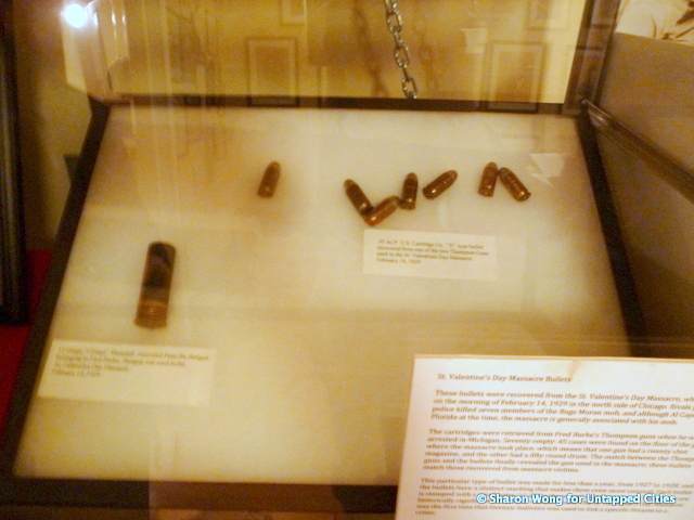 Bullets from the St Valentine's Day Massacre