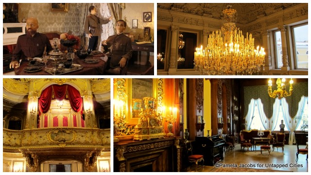 Dazzling rooms and re-creations of murder at Yusupov Palace