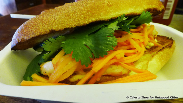 Coconut Tiger Shrimp Sandwich ($8.75)