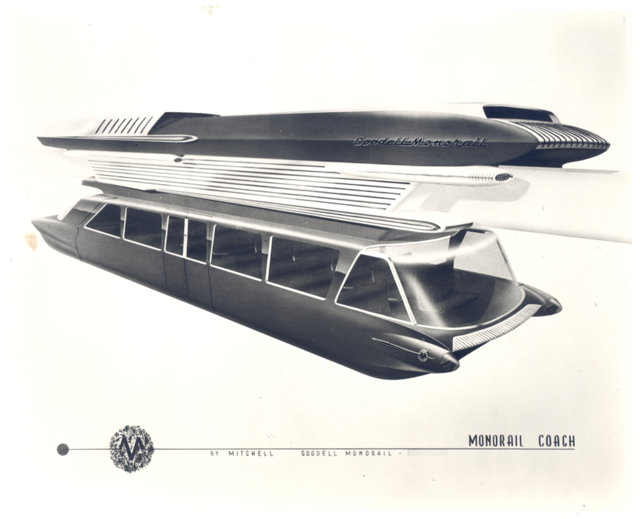 Los Angeles Goodell Monorail-Never Built LA-