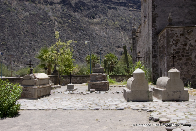San Javier Mission-Cemetery-Tombstones-Spanish Catholic-Mexico-Baja California