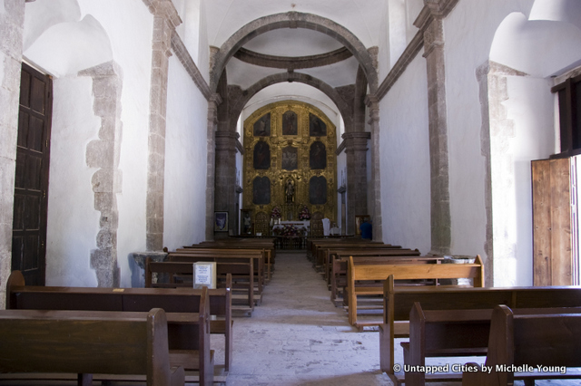 San Javier Mission-Interior-Spanish Catholic-Mexico-Baja California