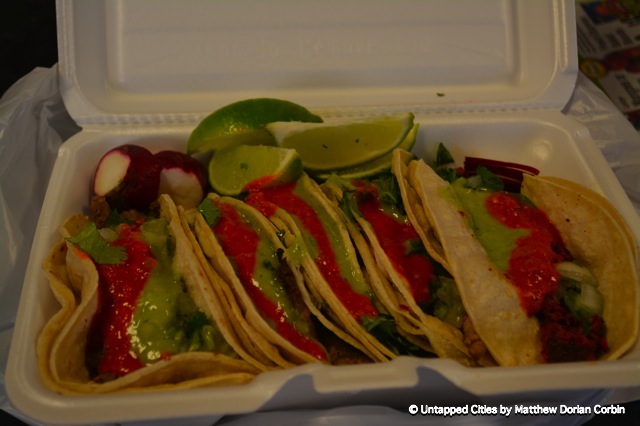 Tacos_El Rey del Taco_Astoria_New York_Untapped Cities_Matthew Dorian Corbin