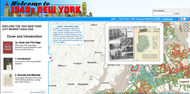 Welcome to 1940s New York-CUNY-Lower East Side-Steven Romalewski