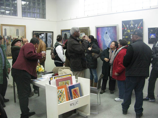 Reception at Broadway Mall Gallery