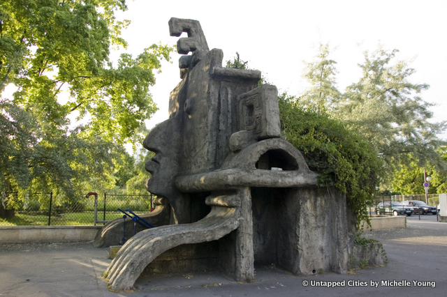 Espace Champerret-Paris-Parc D'Exposition Pierre Sebatier-Angkor Wat-Sculpture_3