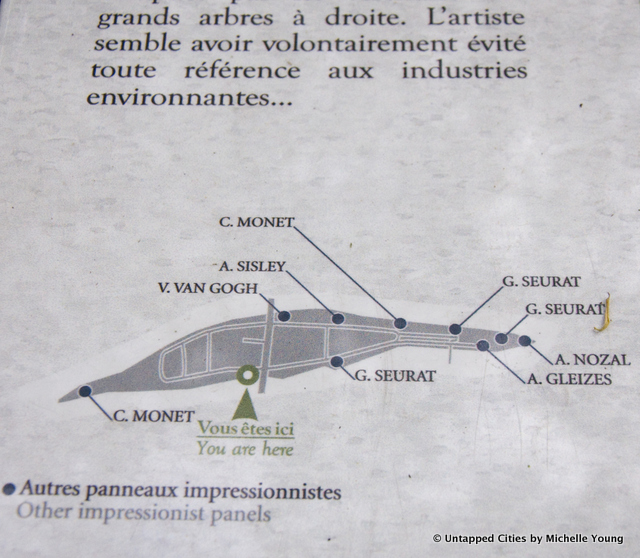 Impressionist Paintings-La Grade Jatte-Island-Paris-Guide-Map
