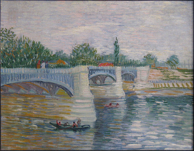 Van Gogh-Seine-with-the Pont-de-la-Grande Jatte-Paris