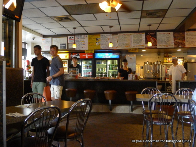 Hector's has remained a New York diner in every way, with a wide variety of customers