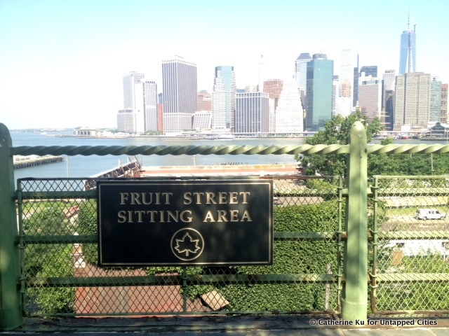 Brooklyn Heights Historic District-NYC-Fruit Streets Sitting Area-Park