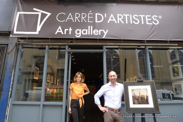 Carre d'artistes art gallery NYC Untapped Cities