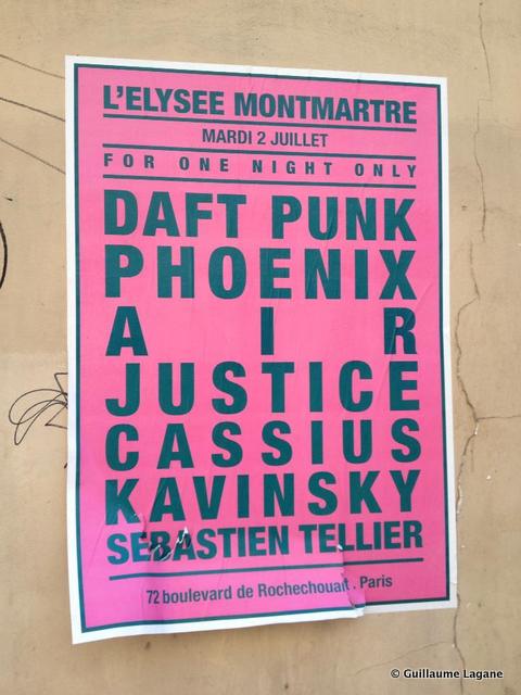 Fake Music Festival Posters Paris